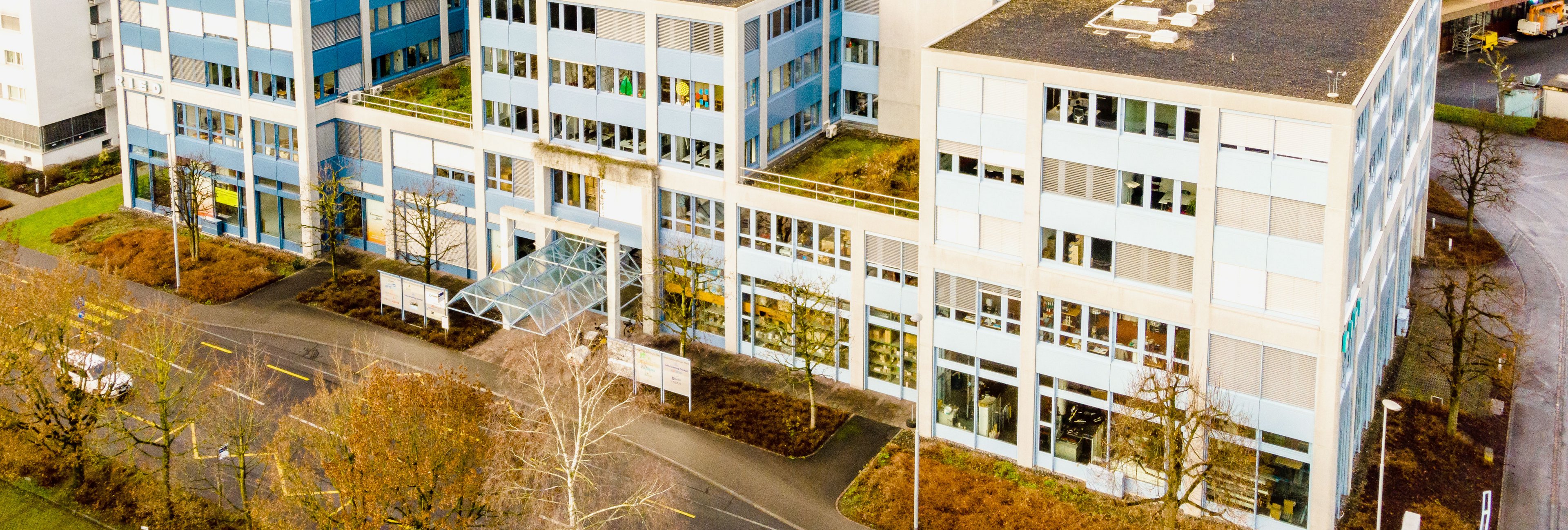 Company building Kontron Electronics Schweiz Rotkreuz