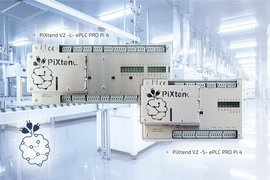 PiXtend Pi 4 with Raspberry Pi