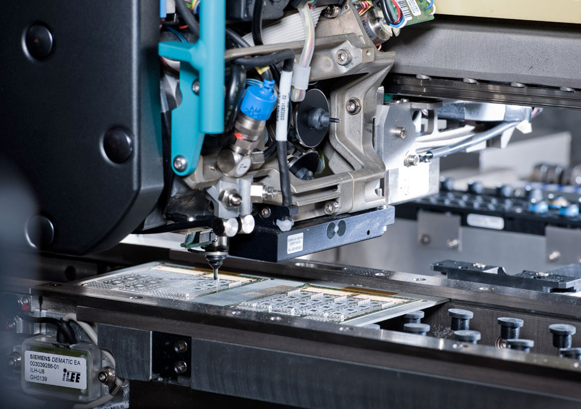 Placement head SMT production line Kontron Austria Engerwitzdorf