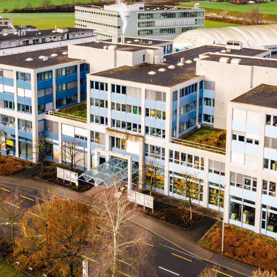Company building Kontron Electronics Schweiz Rotkreuz